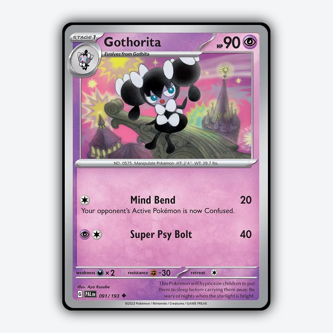 Gothorita 091/193 - Paldea Evolved Set - Card Rug