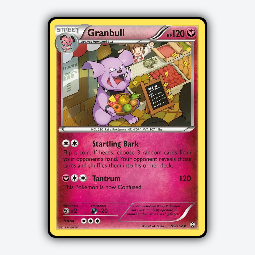 Granbull 099/162 - BREAKthrough Set - Card Rug