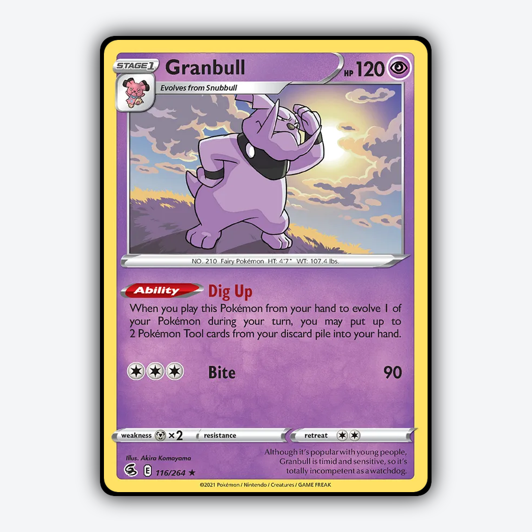 Granbull 116/264 - Fusion Strike Set - Card Rug