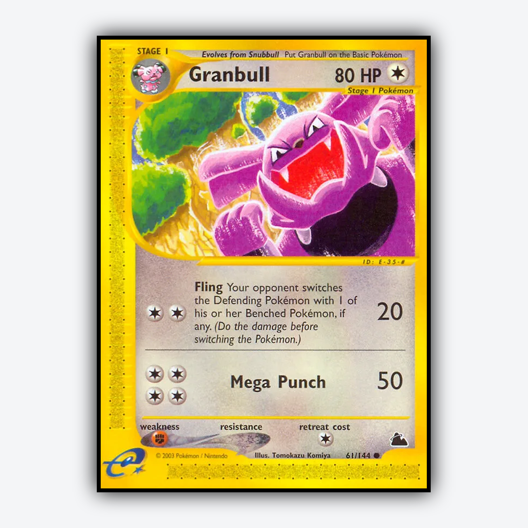 Granbull 061/144 - Skyridge Set - Card Rug