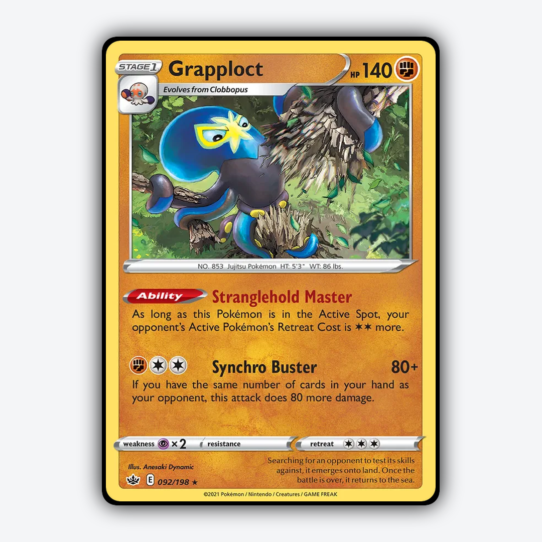 Grapploct 092/198 - Chilling Reign Set - Card Rug