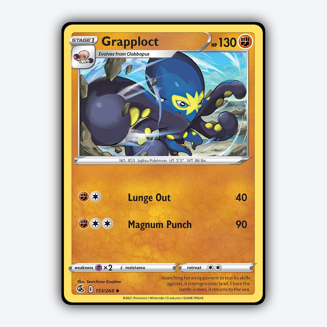 Grapploct 153/264 - Fusion Strike Set - Card Rug