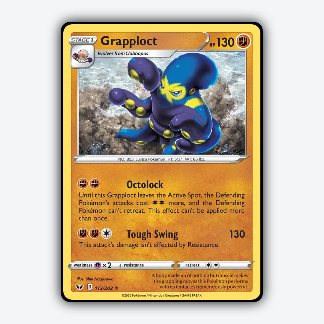 Grapploct 113/202 - Sword & Shield Set - Card Rug