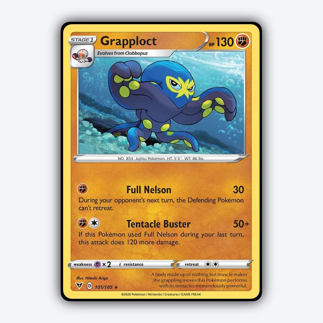 Grapploct 101/185 - Vivid Voltage Set - Card Rug