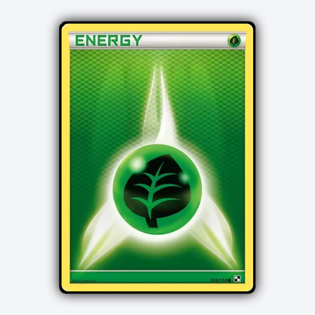 Grass Energy 105/114 - Black & White Set - Card Rug