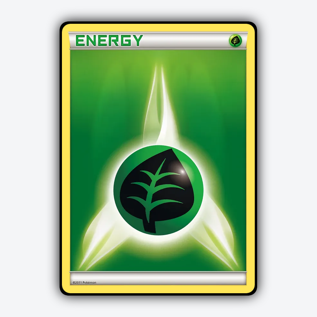 Grass Energy grass - Black & White: Energy (2011) Set - Card Rug
