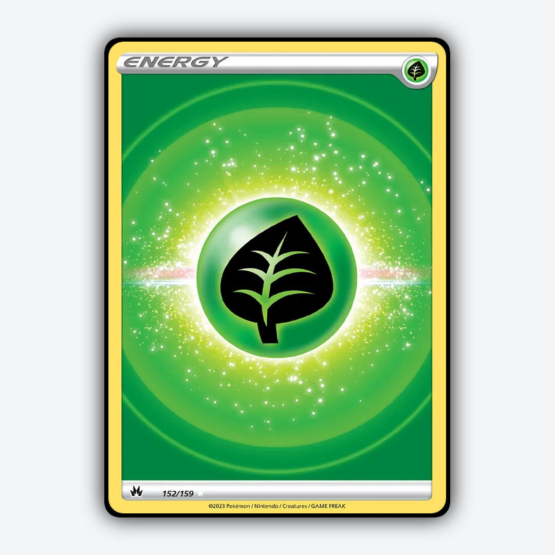 Grass Energy 152/159 - Crown Zenith Set - Card Rug