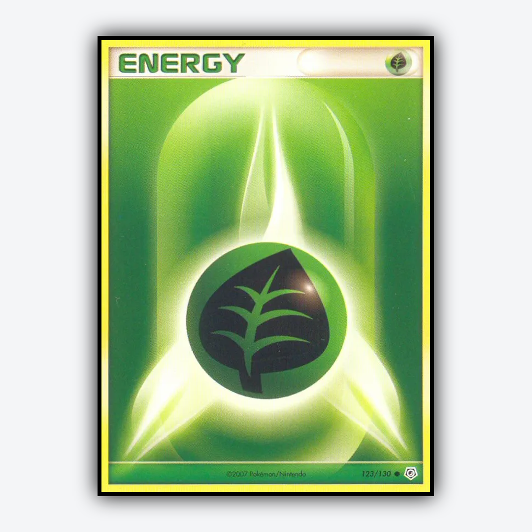 Grass Energy 123/130 - Diamond & Pearl Set - Card Rug