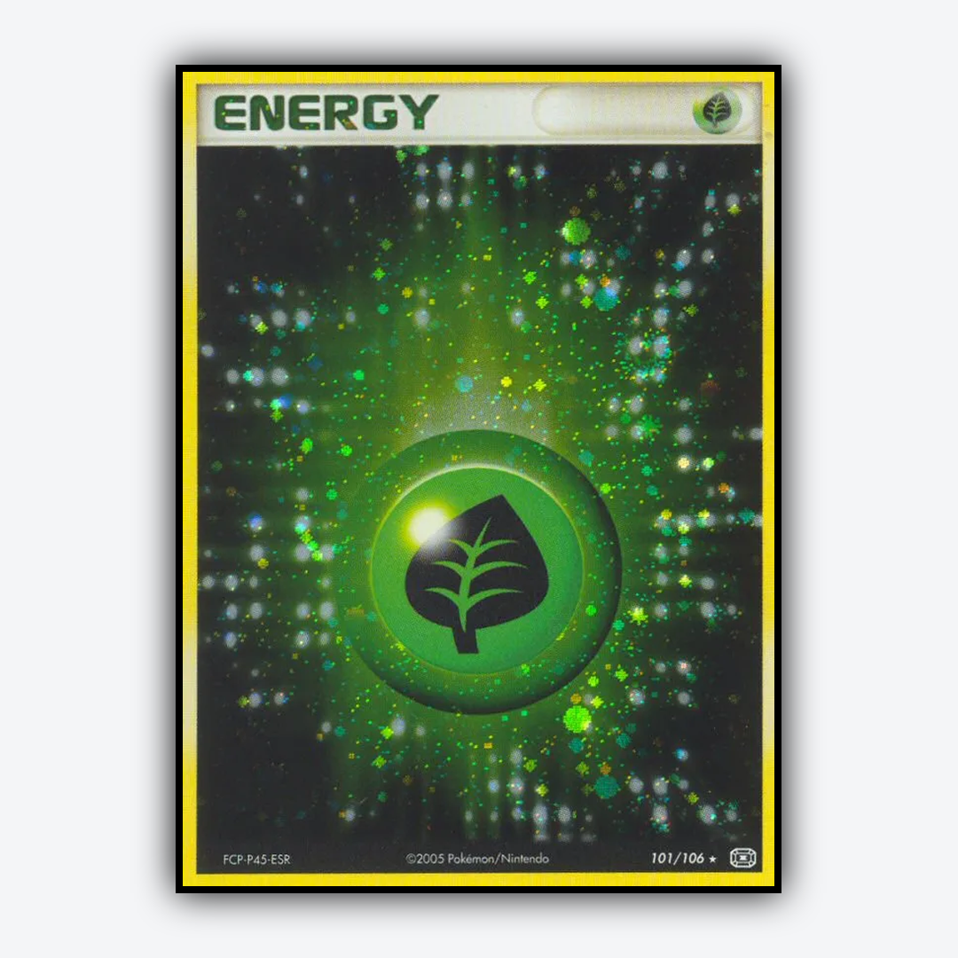 Grass Energy 101/106 - Emerald Set - Card Rug
