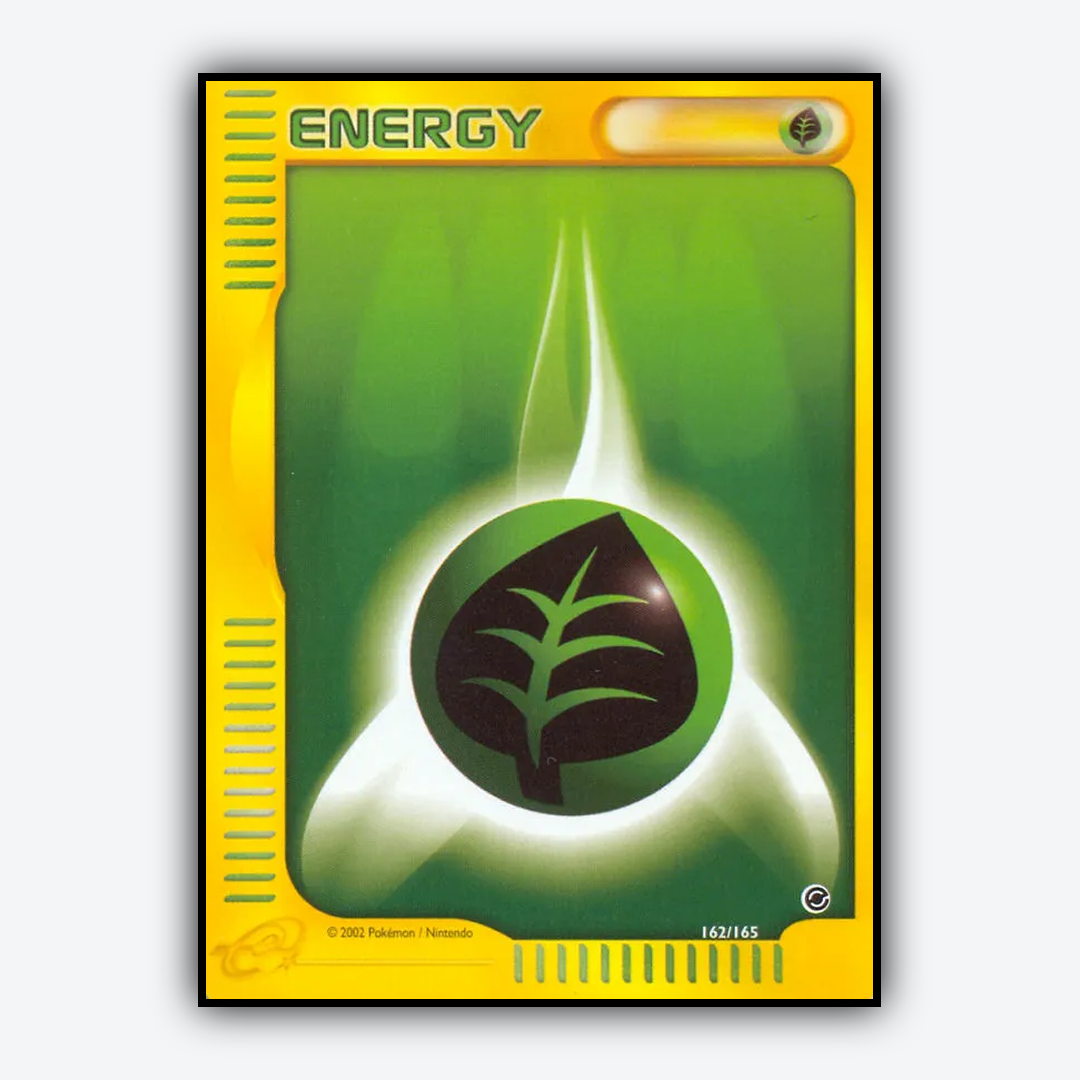 Grass Energy 162/165 - Expedition Base Set - Card Rug
