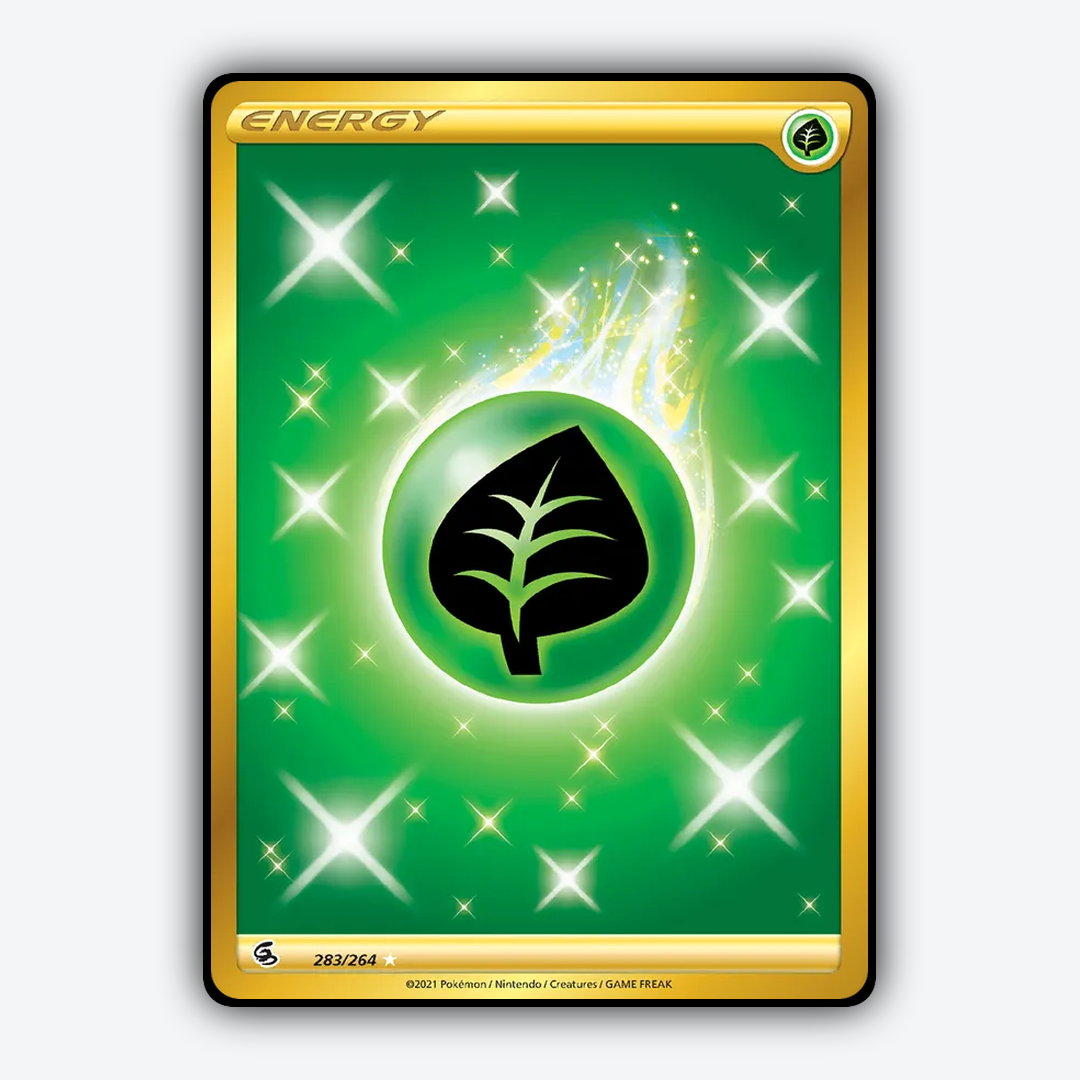 Grass Energy 283/264 - Fusion Strike Set - Card Rug