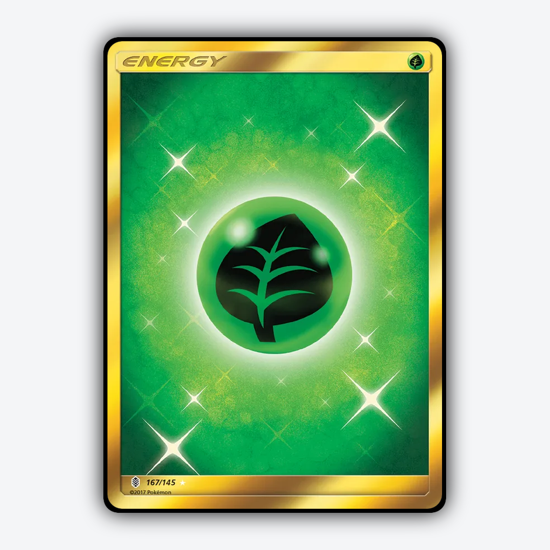 Grass Energy 167/145 - Guardians Rising Set - Card Rug