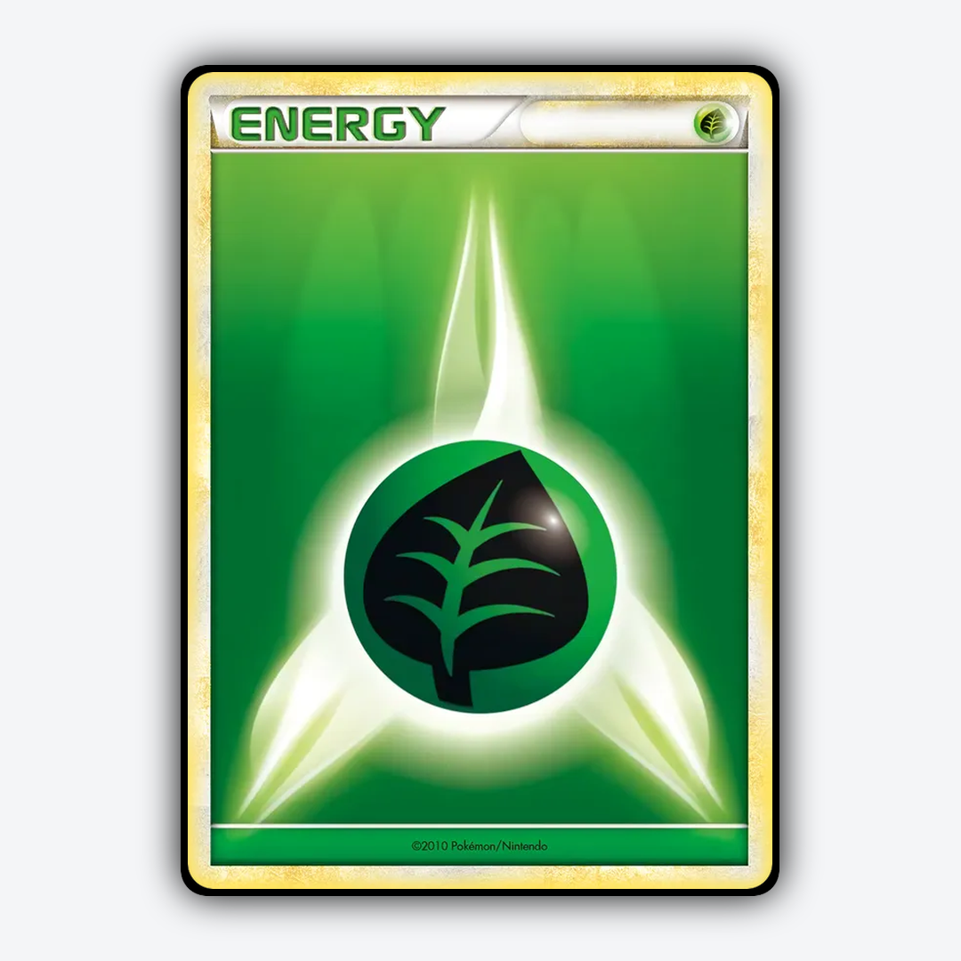 Grass Energy grass - HGSS: Energy (2010) Set - Card Rug