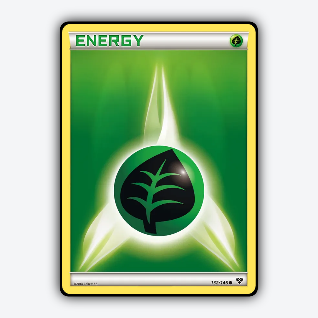 Grass Energy 132/146 - XY Set - Card Rug