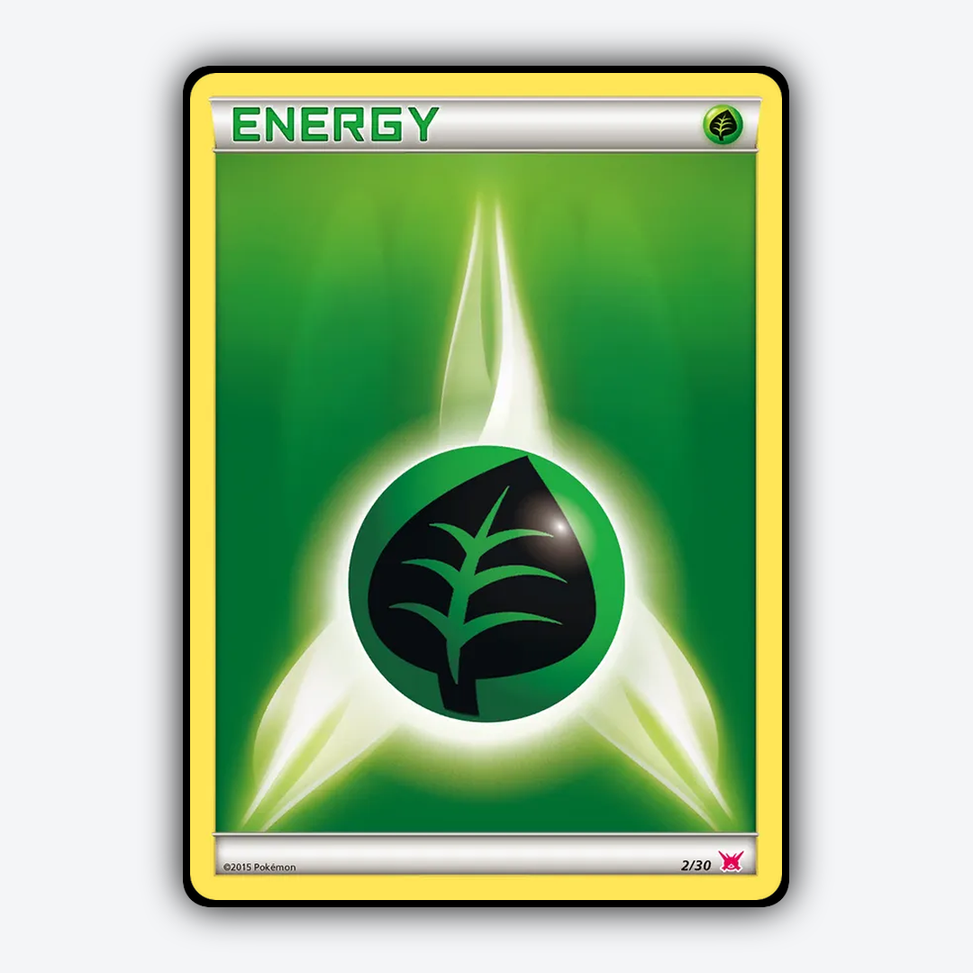 Grass Energy 002/30 - XY Trainer Kit Latias Set - Card Rug