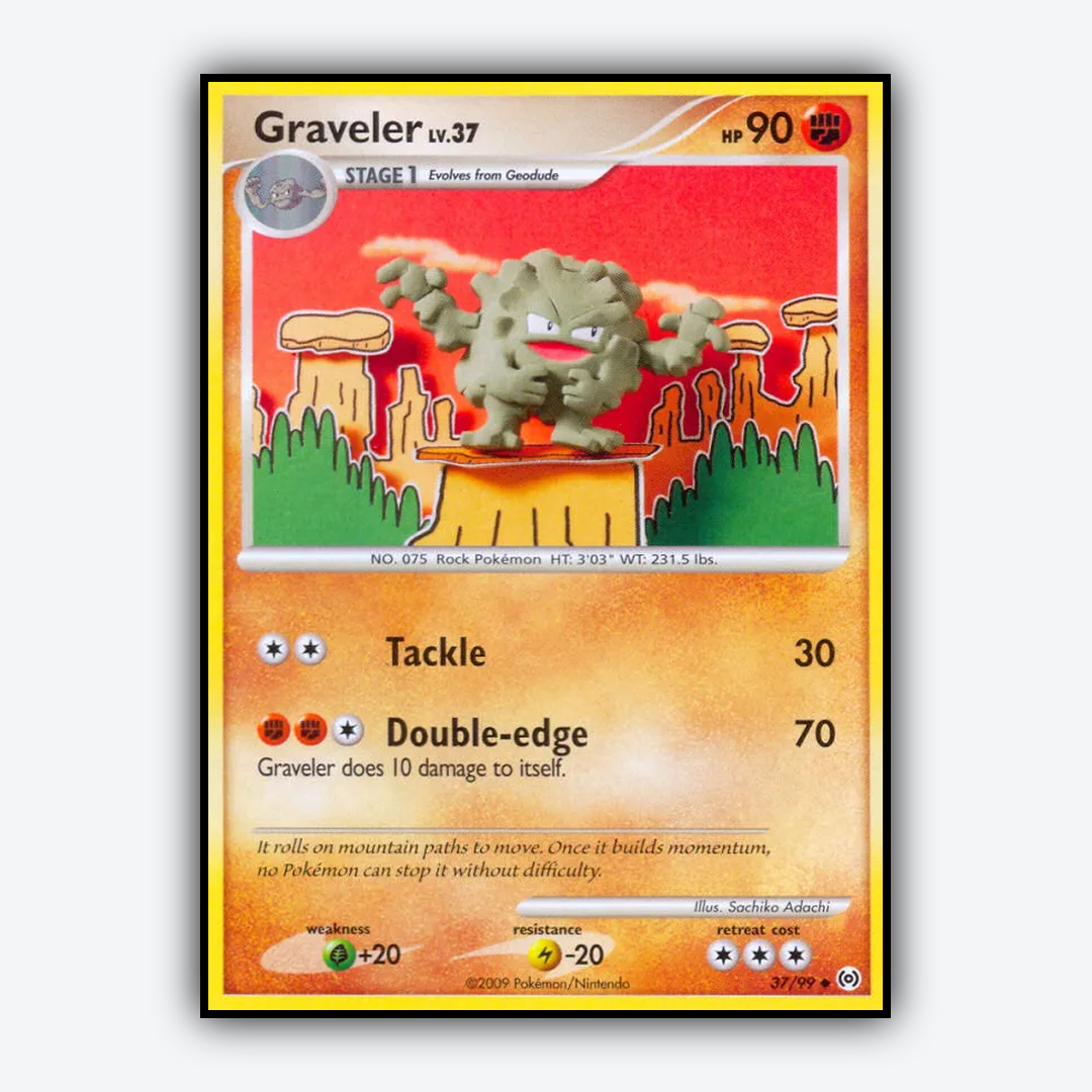 Graveler 037/99 - Arceus Set - Card Rug