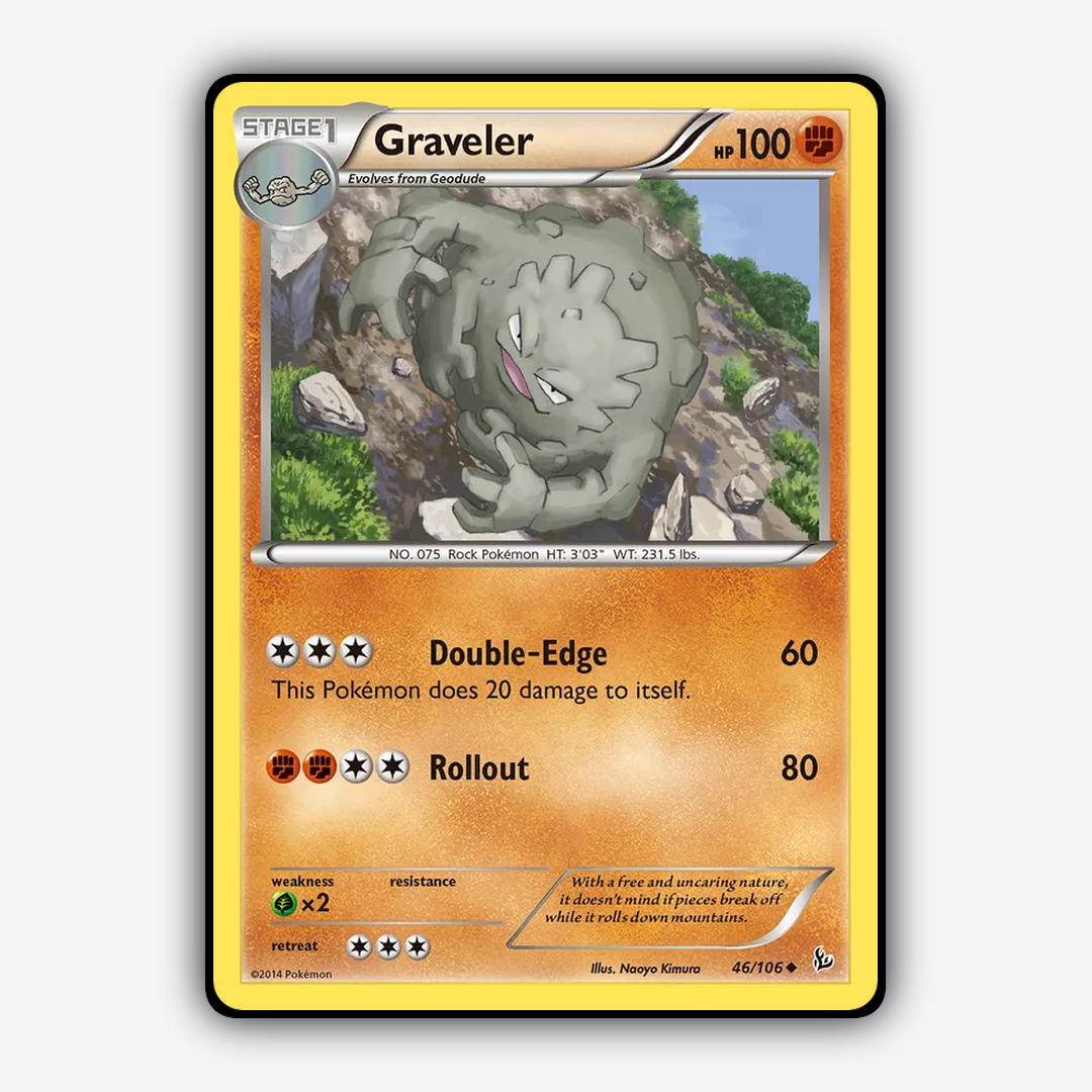 Graveler 046/106 - Flashfire Set - Card Rug