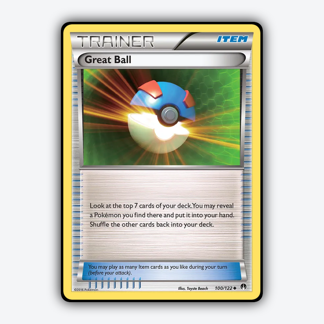 Great Ball 100/122 - BREAKpoint Set - Card Rug