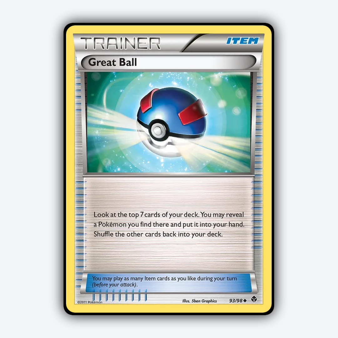 Great Ball 093/98 - Emerging Powers Set - Card Rug