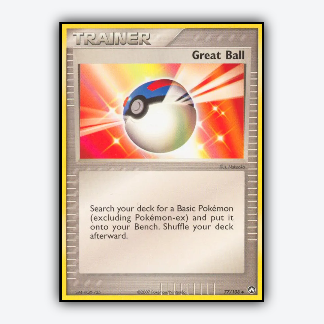 Great Ball 077/108 - Power Keepers Set - Card Rug