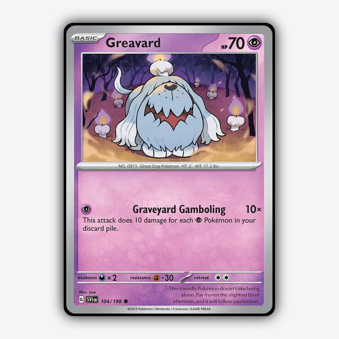 Greavard 104/198 - Scarlet & Violet Set - Card Rug