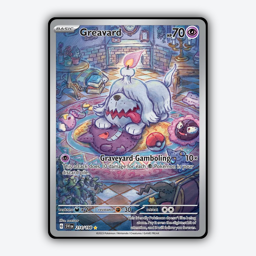 Greavard 214/198 - Scarlet & Violet Set - Card Rug