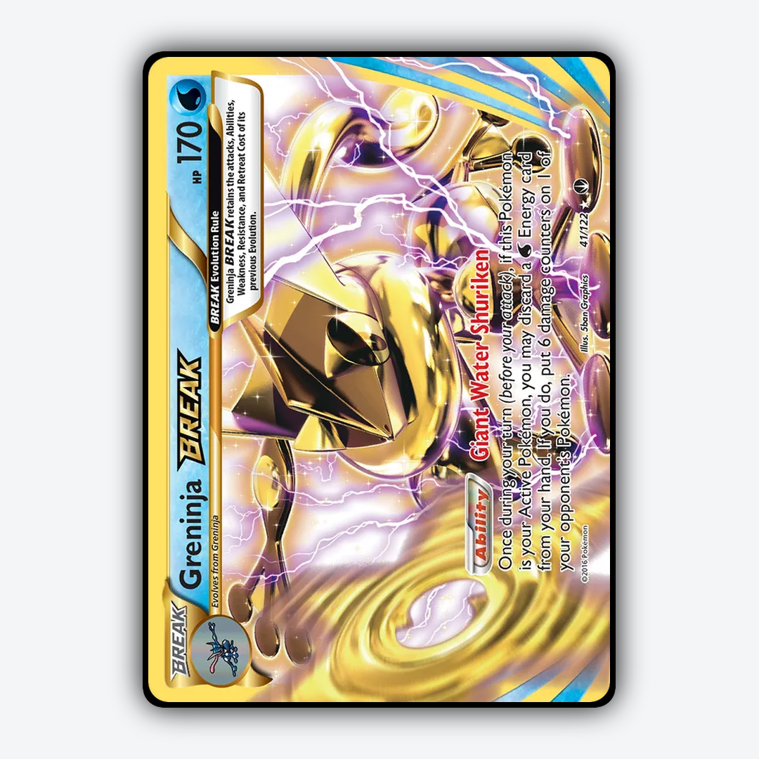 Greninja BREAK 041/122 - BREAKpoint Set - Card Rug