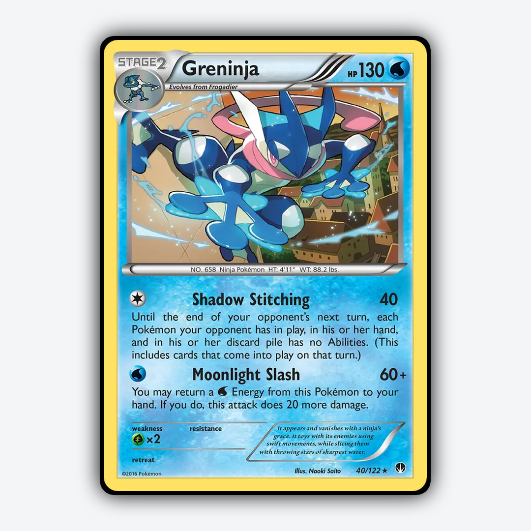 Greninja 040/122 - BREAKpoint Set - Card Rug