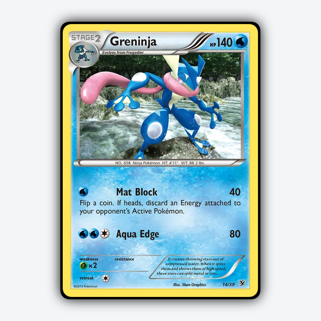 Greninja 014/39 - Kalos Starter Set - Card Rug