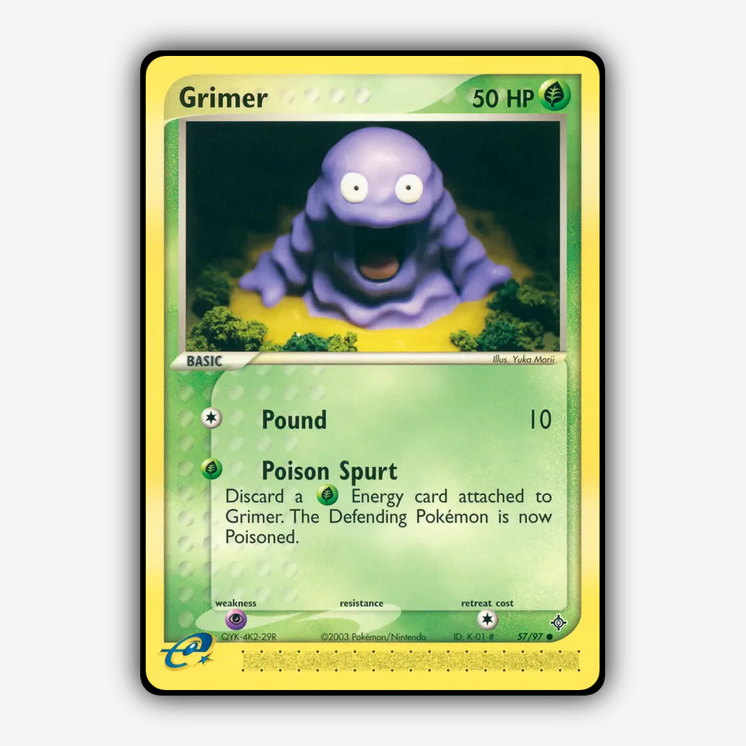 Grimer 057/97 - Dragon Set - Card Rug