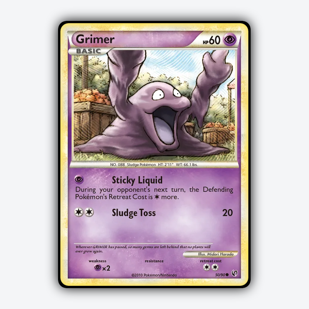 Grimer 050/90 - HS—Undaunted Set - Card Rug