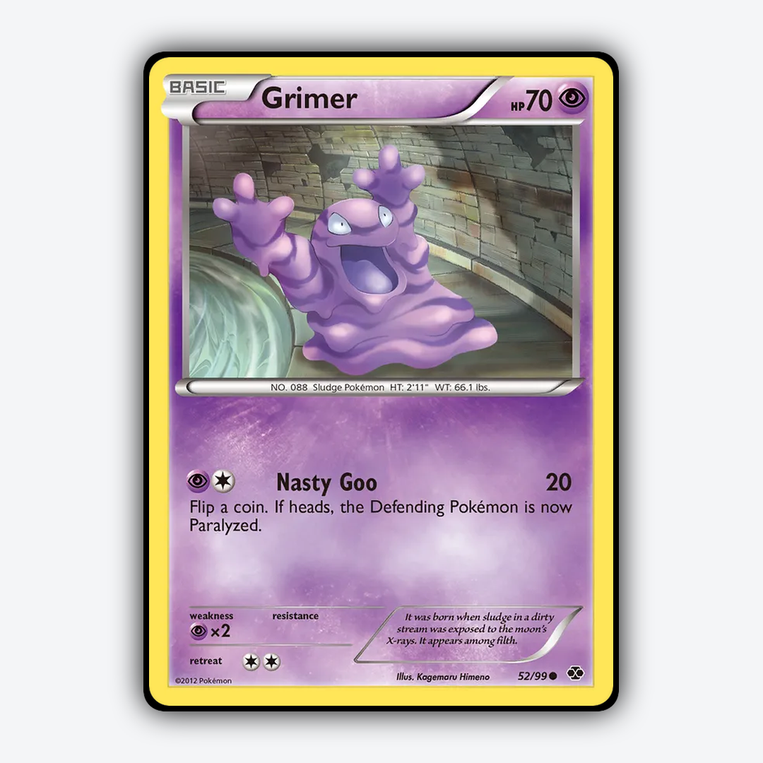 Grimer 052/99 - Next Destinies Set - Card Rug
