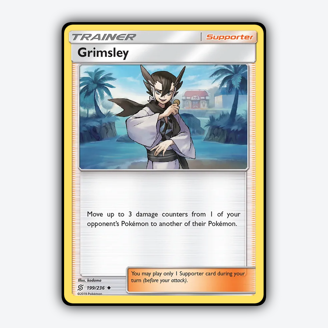 Grimsley 199/236 - Unified Minds Set - Card Rug