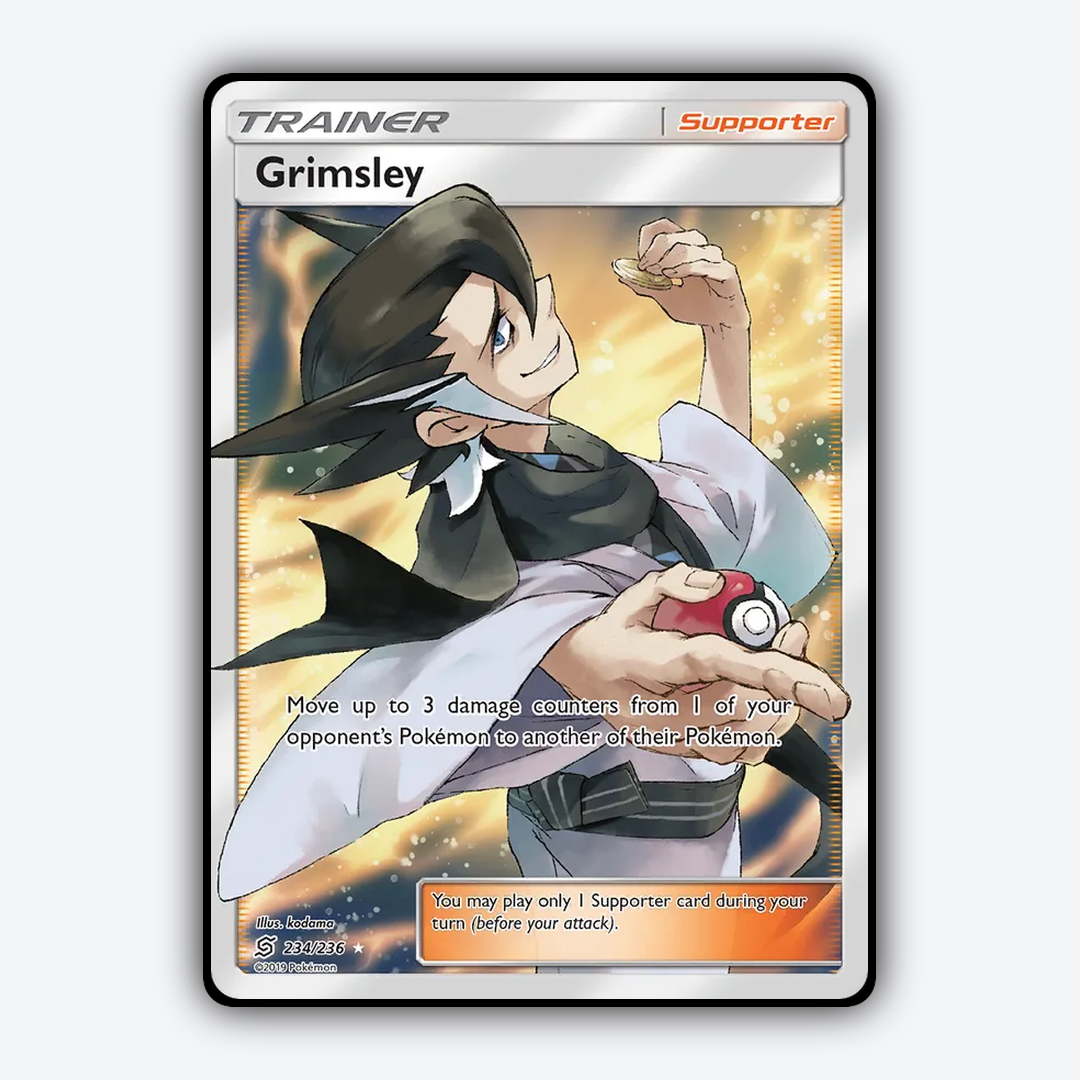 Grimsley 234/236 - Unified Minds Set - Card Rug