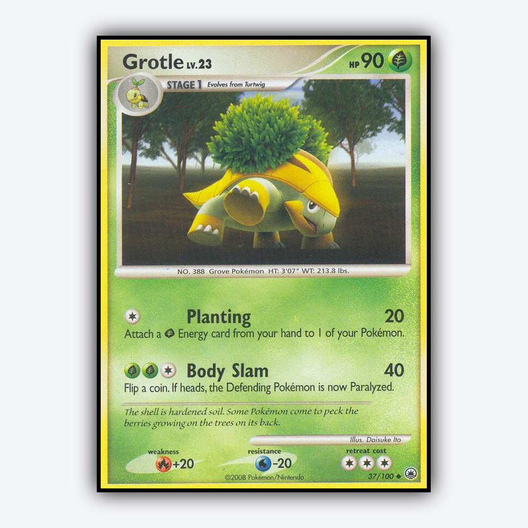 Grotle 037/100 - Majestic Dawn Set - Card Rug