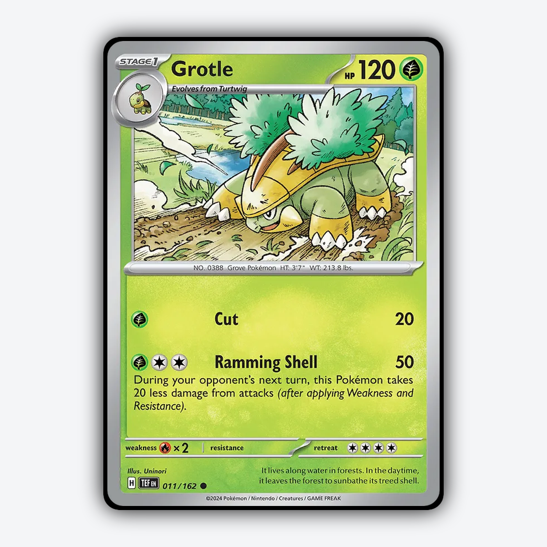 Grotle 011/162 - Temporal Forces Set - Card Rug