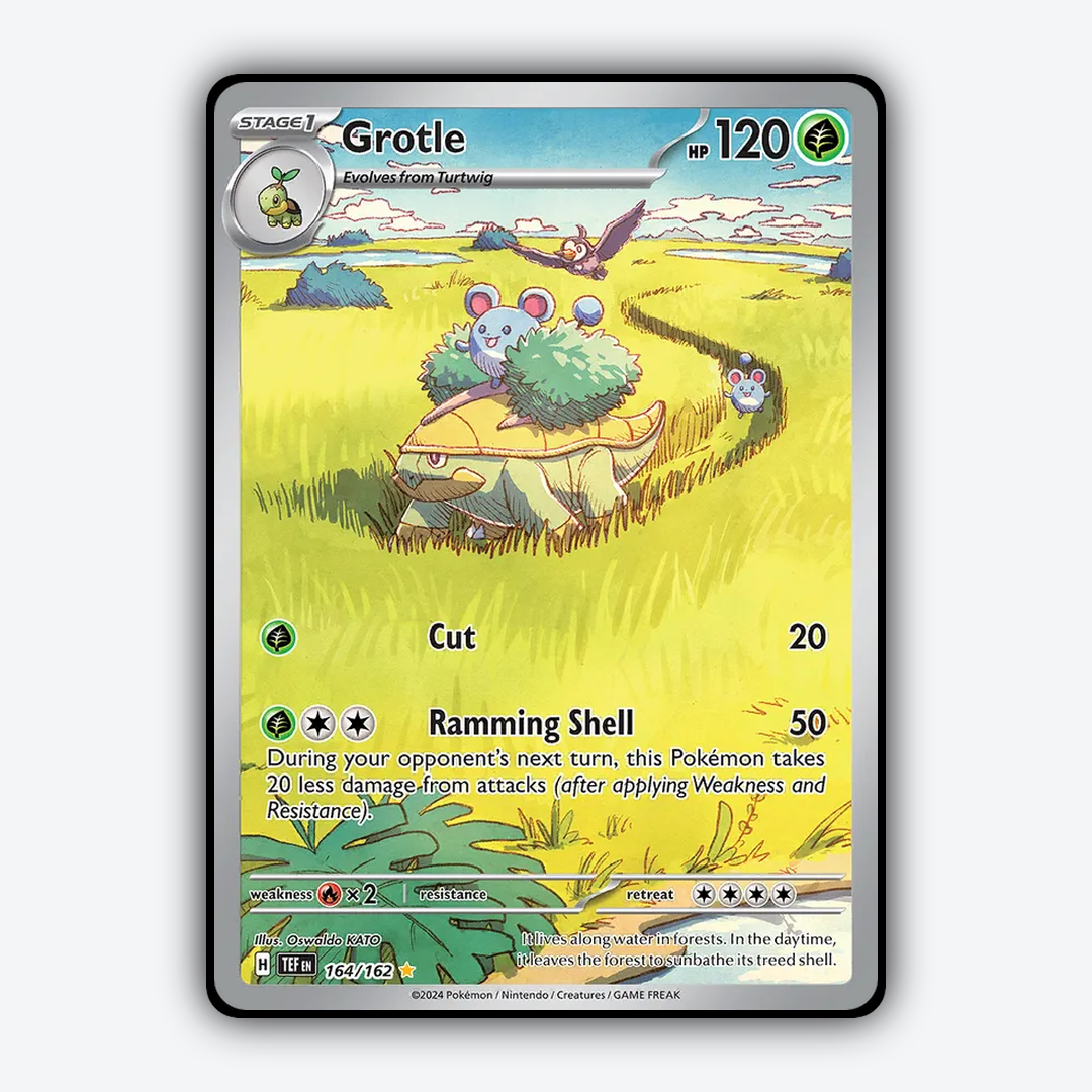 Grotle 164/162 - Temporal Forces Set - Card Rug