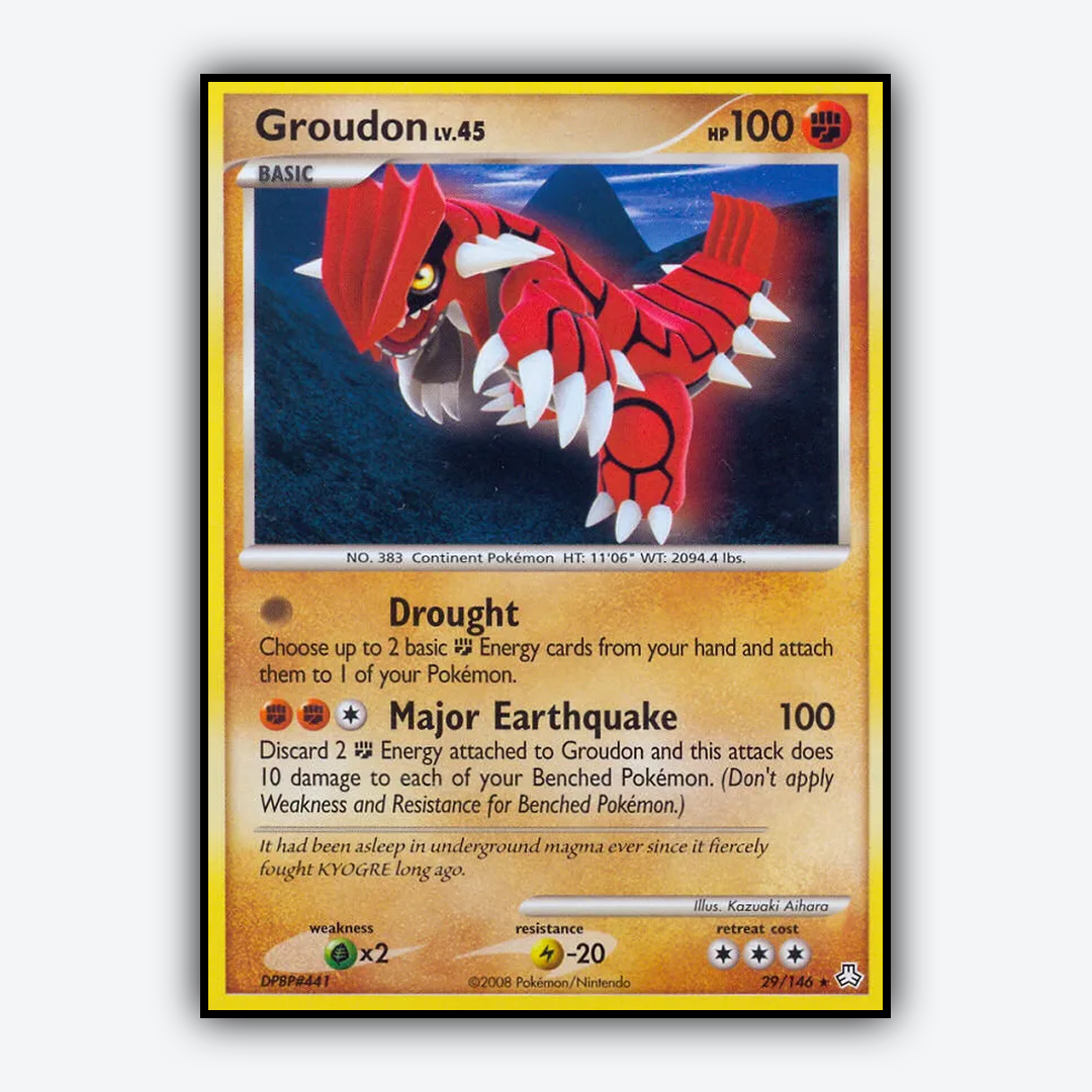 Groudon 029/146 - Legends Awakened Set - Card Rug