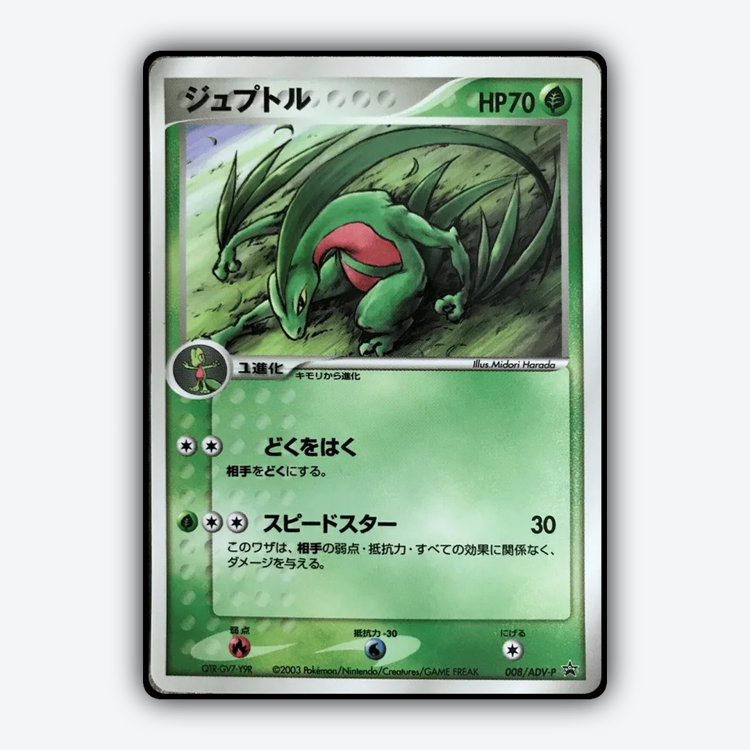 Grovyle #8 - ADV Promos Set - Card Rug