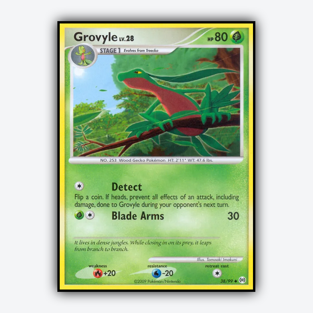 Grovyle 038/99 - Arceus Set - Card Rug