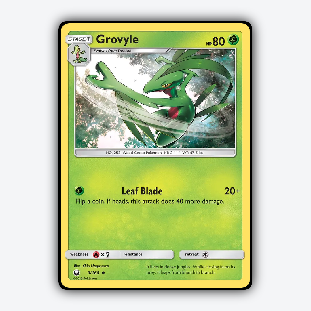 Grovyle 009/168 - Celestial Storm Set - Card Rug