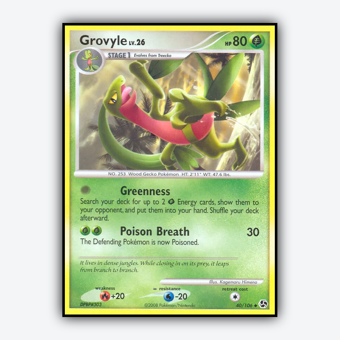 Grovyle 040/106 - Great Encounters Set - Card Rug