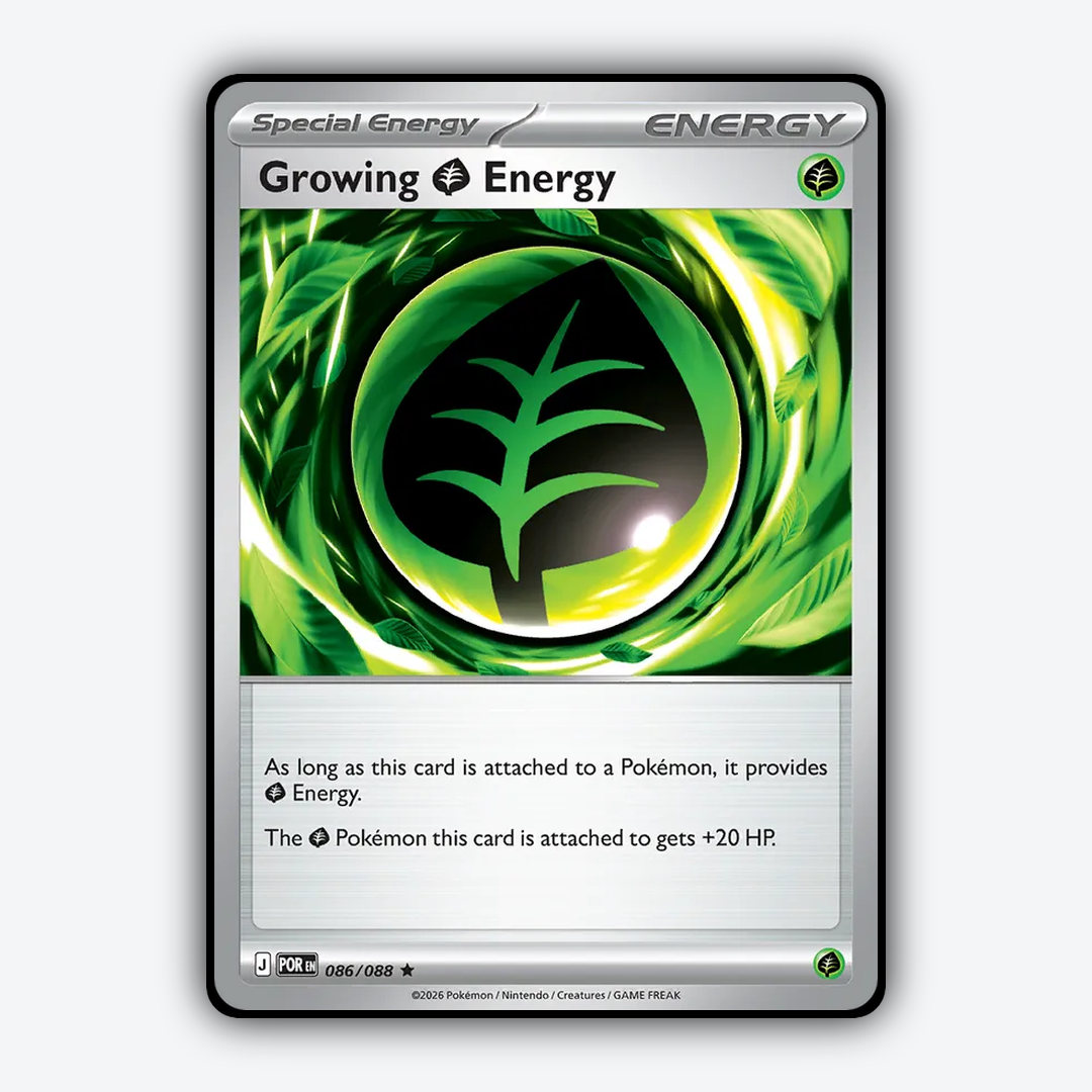 Growing Grass Energy 086/088 - Perfect Order Set - Card Rug