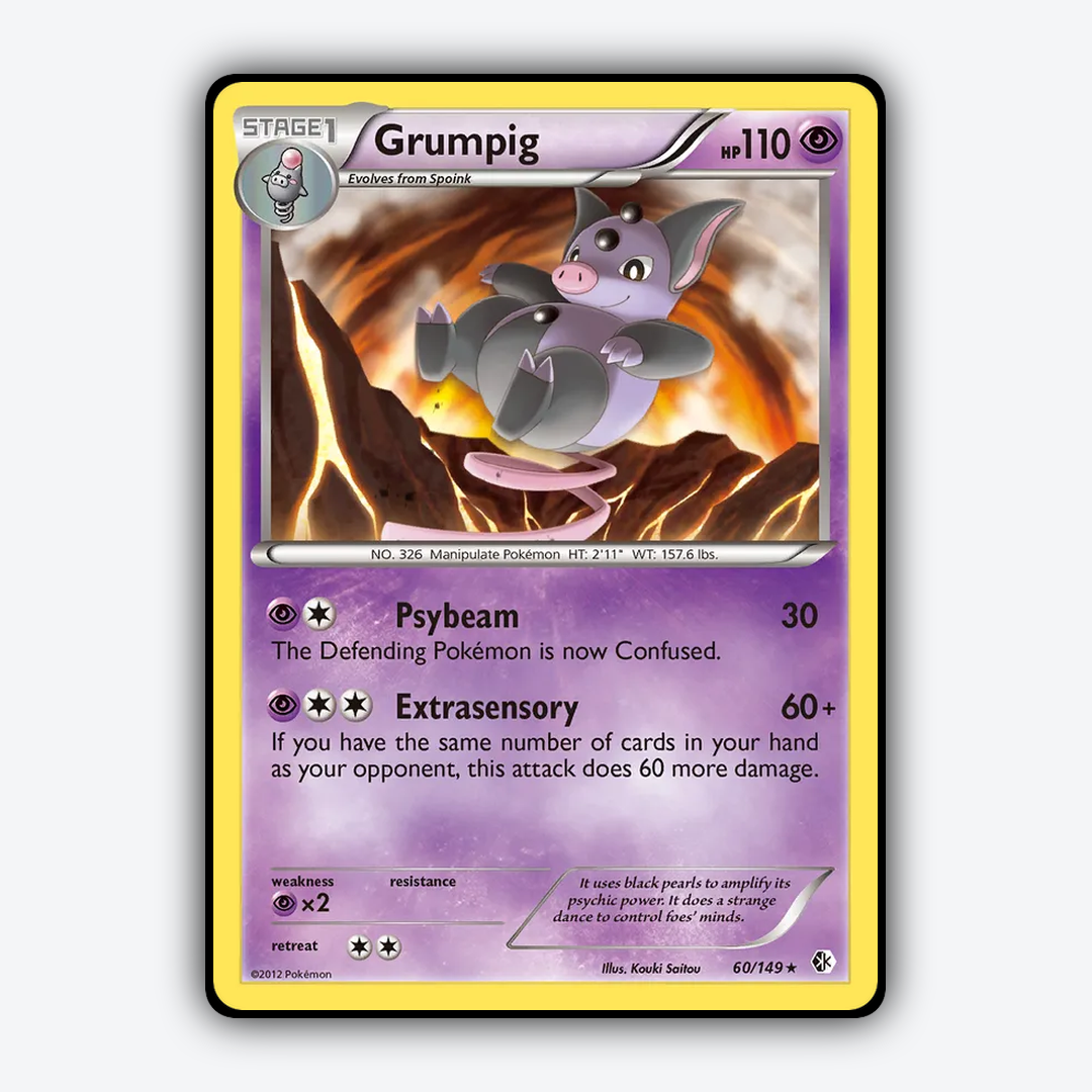 Grumpig 060/149 - Boundaries Crossed Set - Card Rug