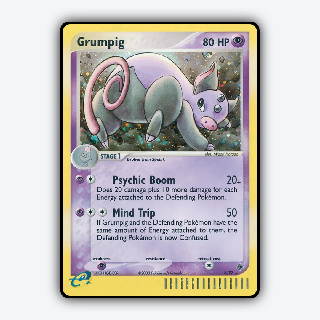 Grumpig 006/97 - Dragon Set - Card Rug