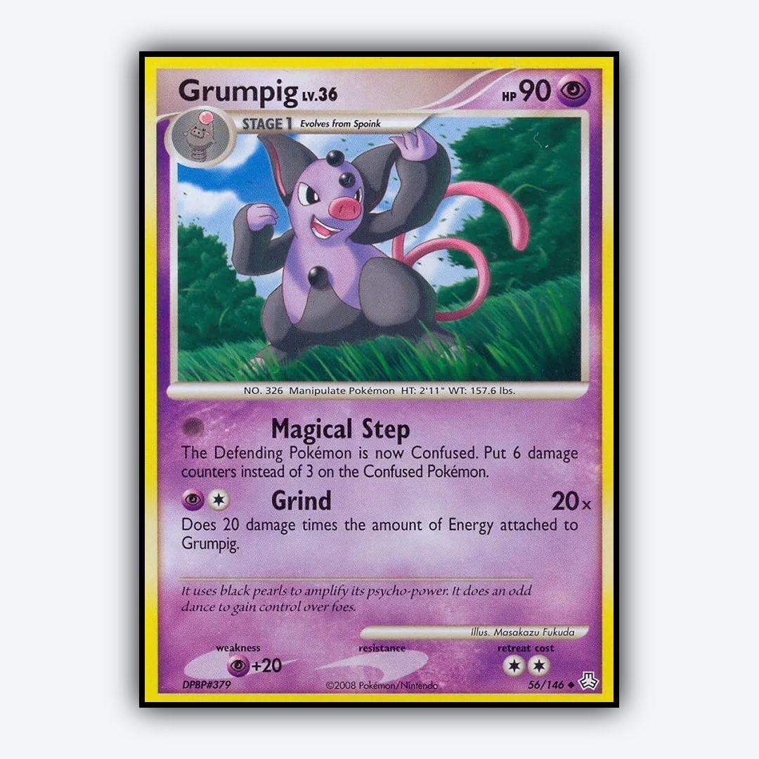 Grumpig 056/146 - Legends Awakened Set - Card Rug