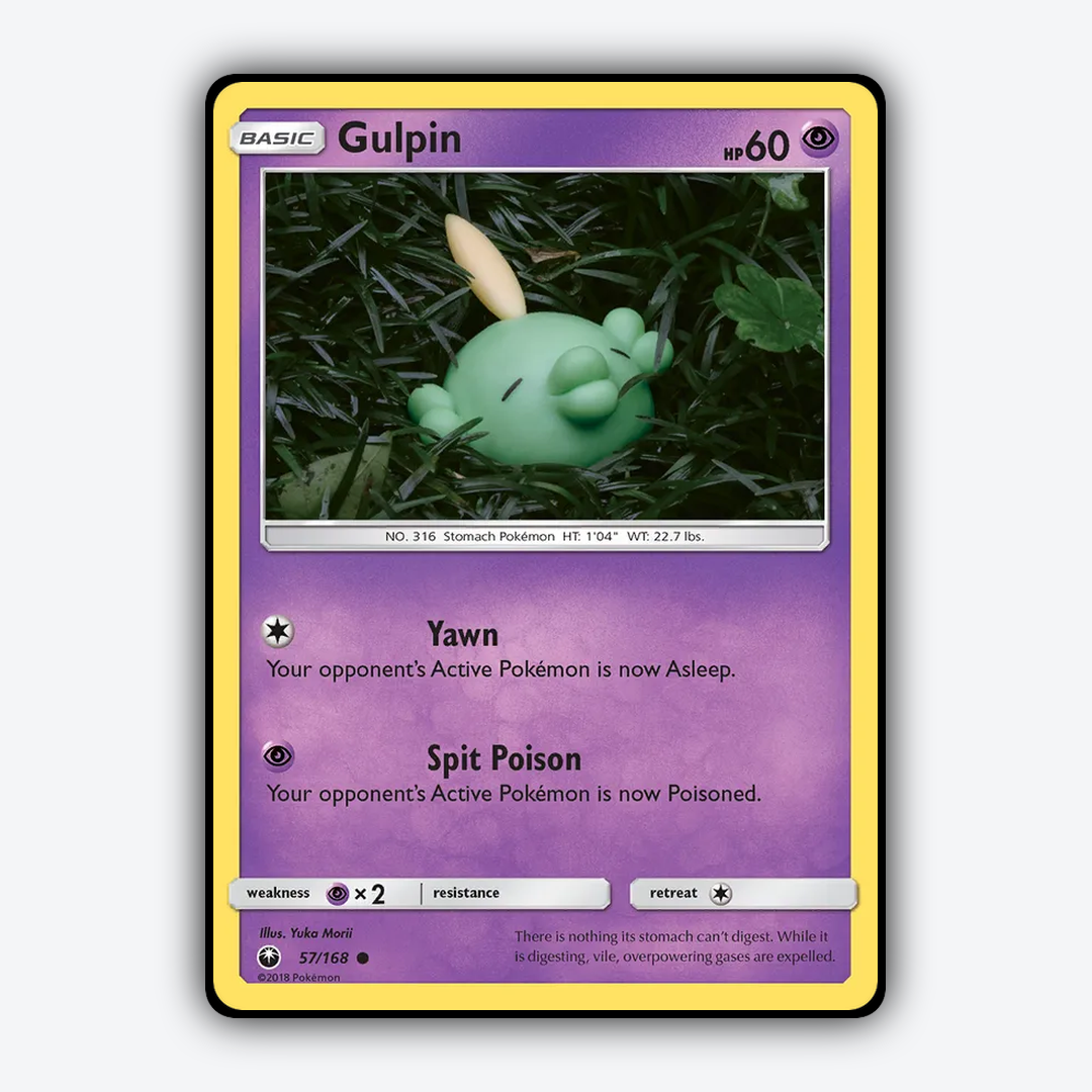 Gulpin 057/168 - Celestial Storm Set - Card Rug