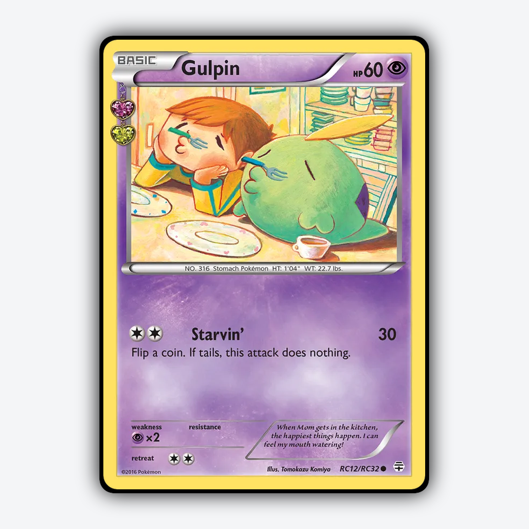 Gulpin RC012 - Generations Set - Card Rug