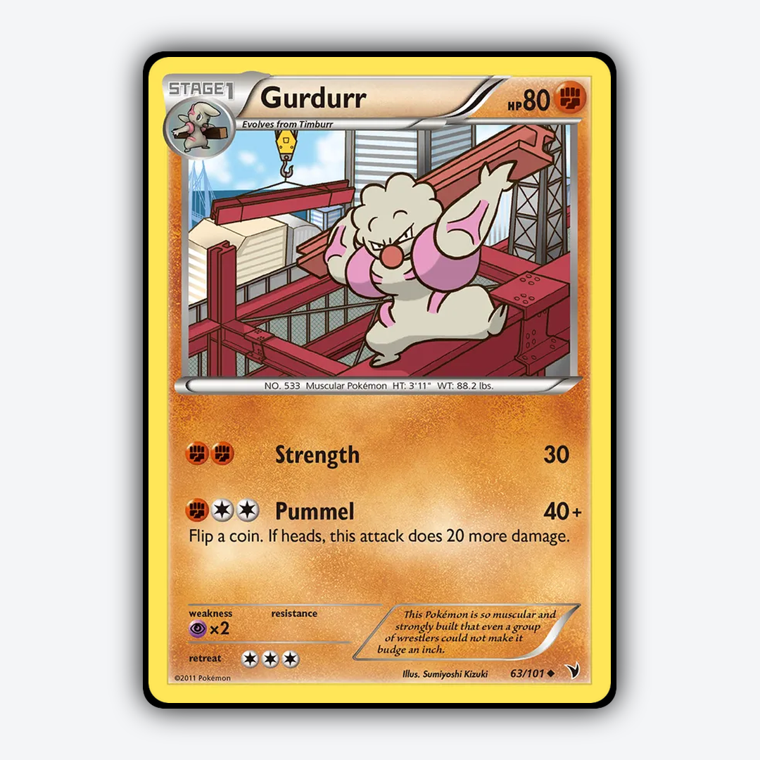 Gurdurr 063/101 - Noble Victories Set - Card Rug