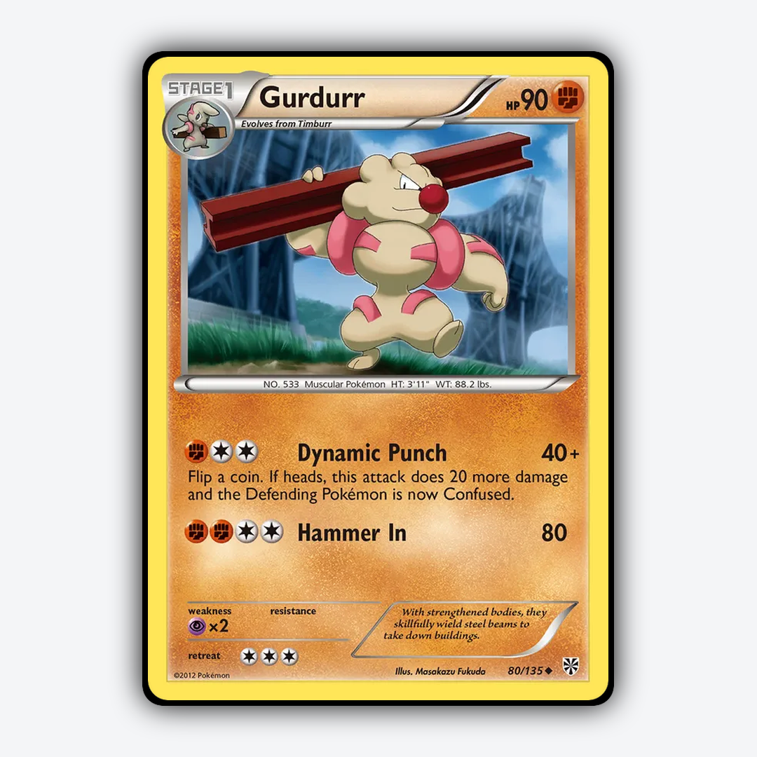 Gurdurr 080/135 - Plasma Storm Set - Card Rug